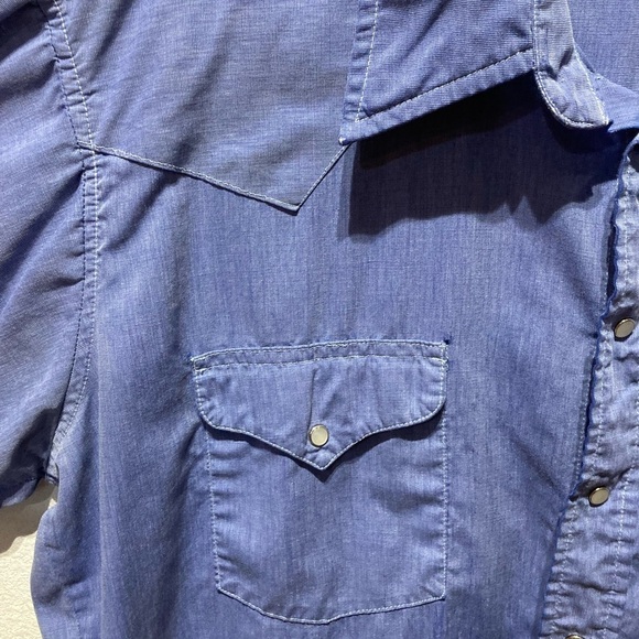 Men’s Vintage Ruddock Button Front Short Sleeve - Picture 5 of 5